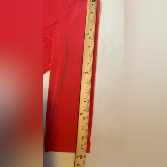 Women’s Chicos Asymmetrical Red Top. Size 2 (US Large) The Ultimate Tee - Picture 5 of 11